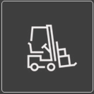 Graphic of a forklift.